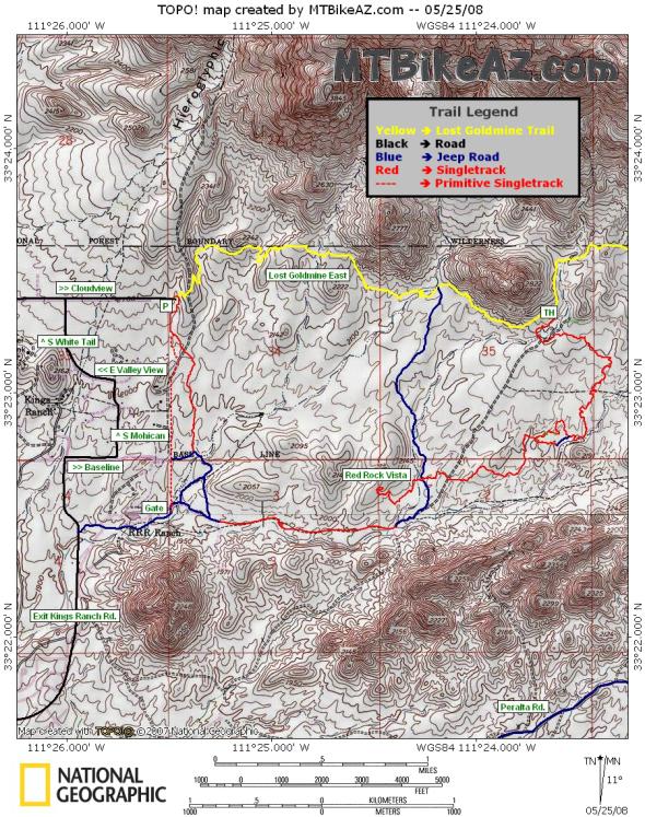 Lost Goldmine MTB Trails