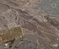 South Mountain GPS Mapped